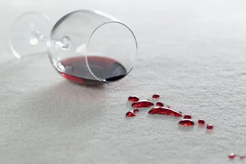 Man spilling his coffee